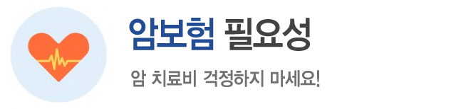 암보험 필요성